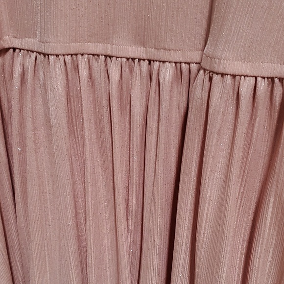 GIRLS BLUSH PINK DRESS - Picture 3 of 4